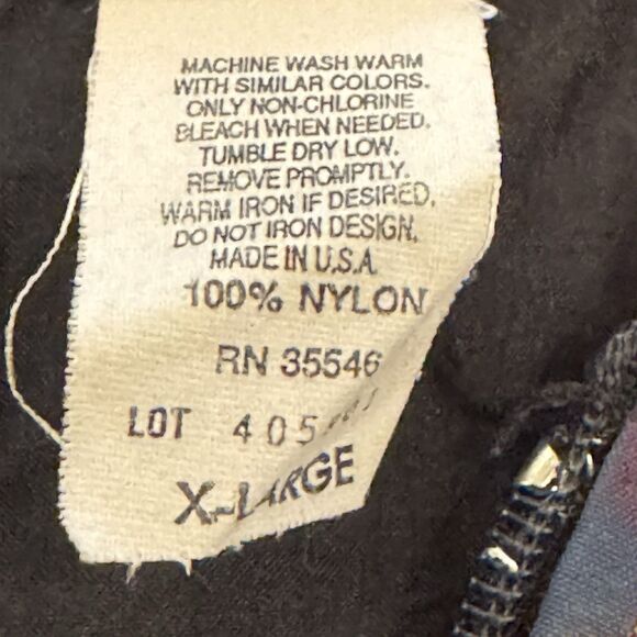 Vintage Pro Spirit 1/2 Zip Windbreaker Jacket Men’s XL Black – Retro 90s Style - Picture 7 of 10